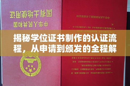 大余揭秘学位证书制作的认证流程，从申请到颁发的全程解析